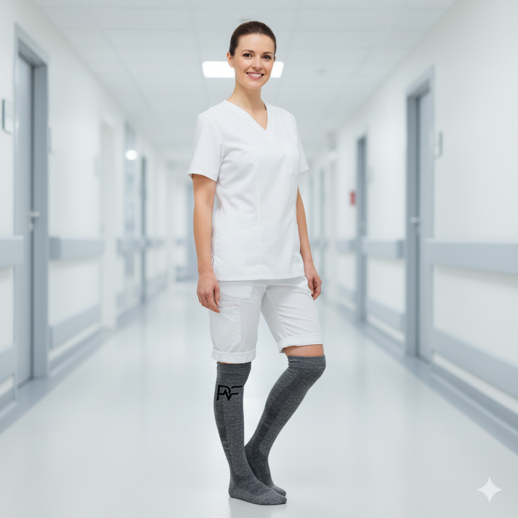 Plush Alpaca Compression Socks