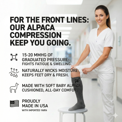 Plush Alpaca Compression Socks